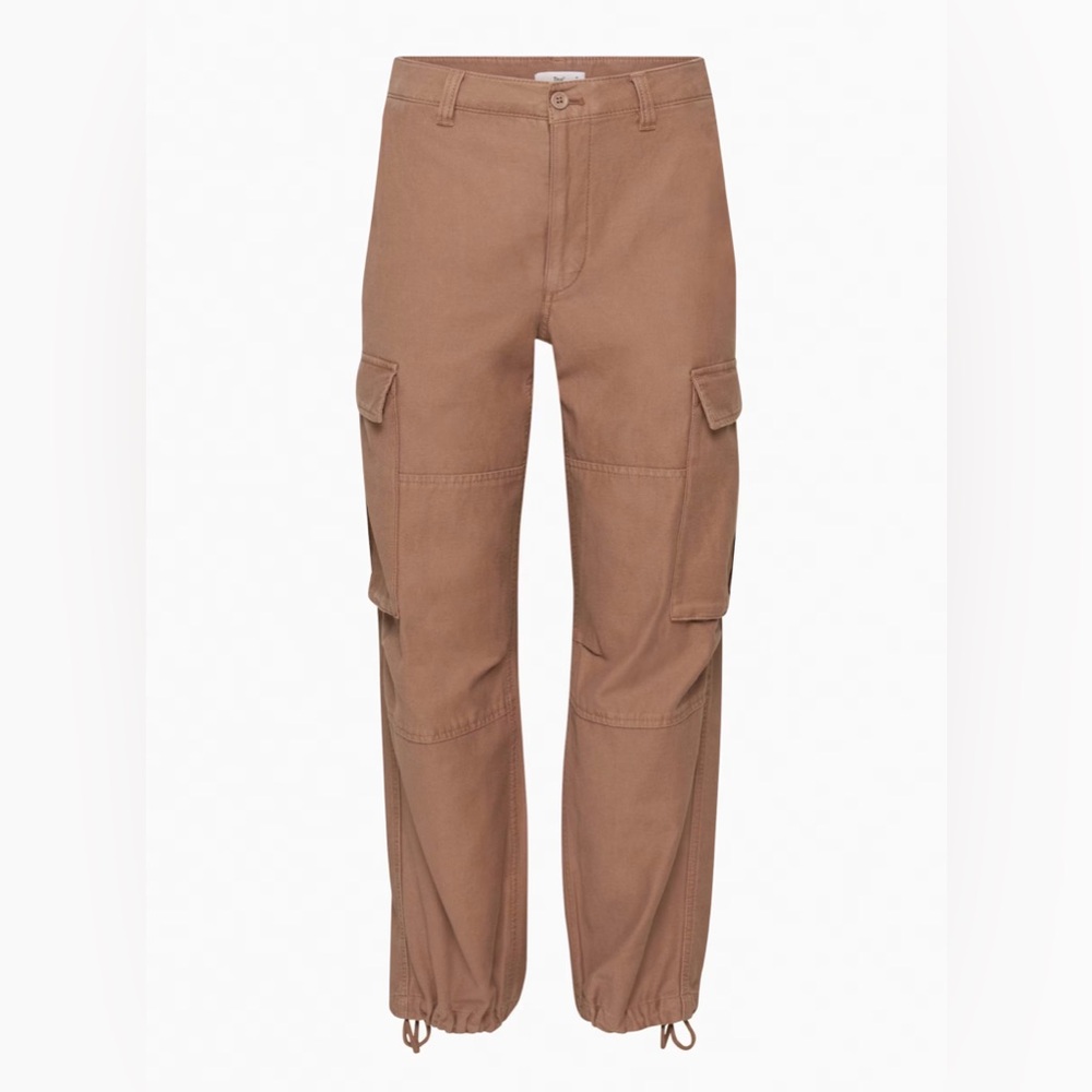 Aritzia Tan Supply Cargo Pant in Epicurean Brown